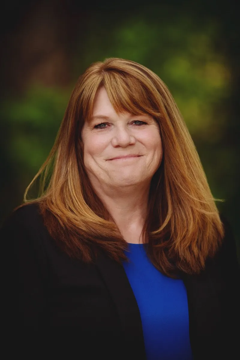 Portrait of Cheryl Dollar.