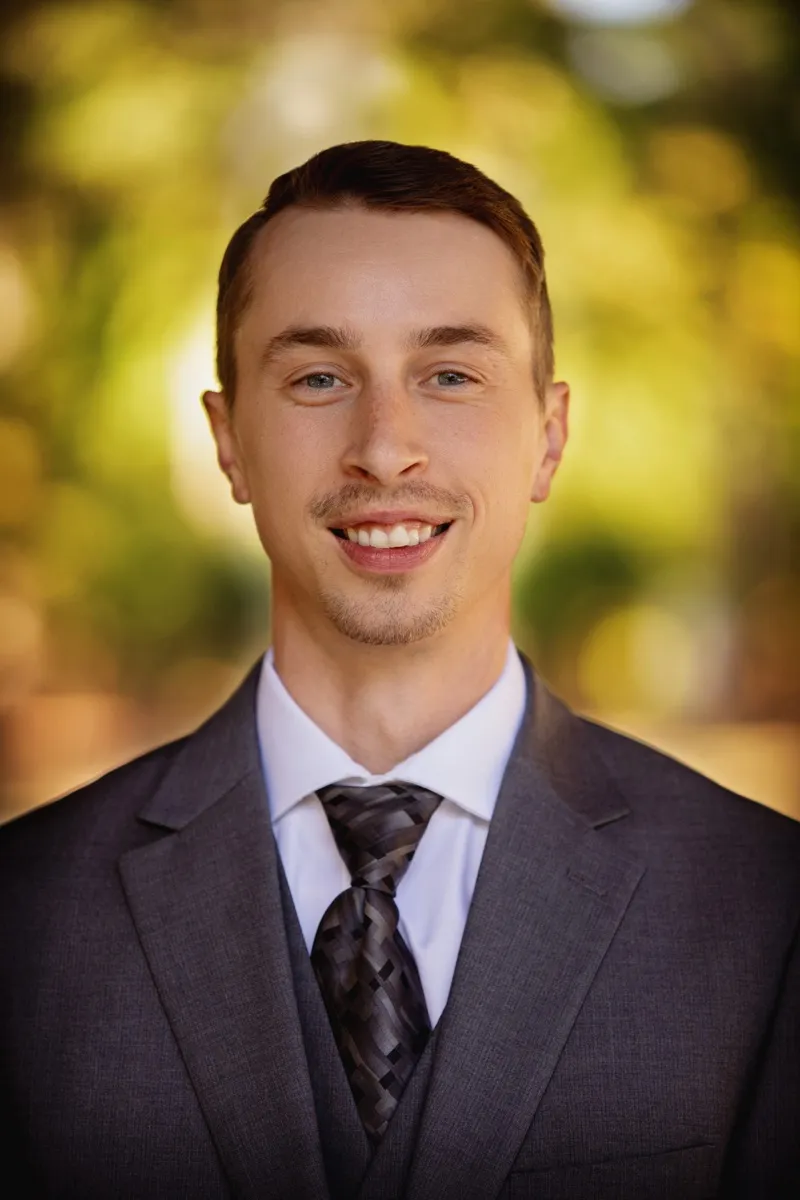 Portrait of Trevan Hertz.